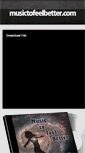 Mobile Screenshot of musictofeelbetter.com